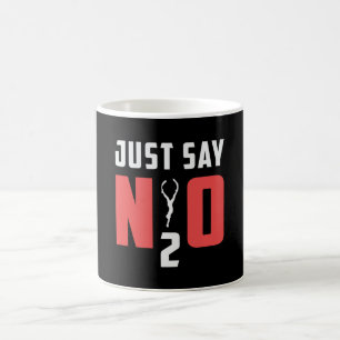 Just Say N2O Scuba Diving Diver Ocean Sea Funny Coffee Mug