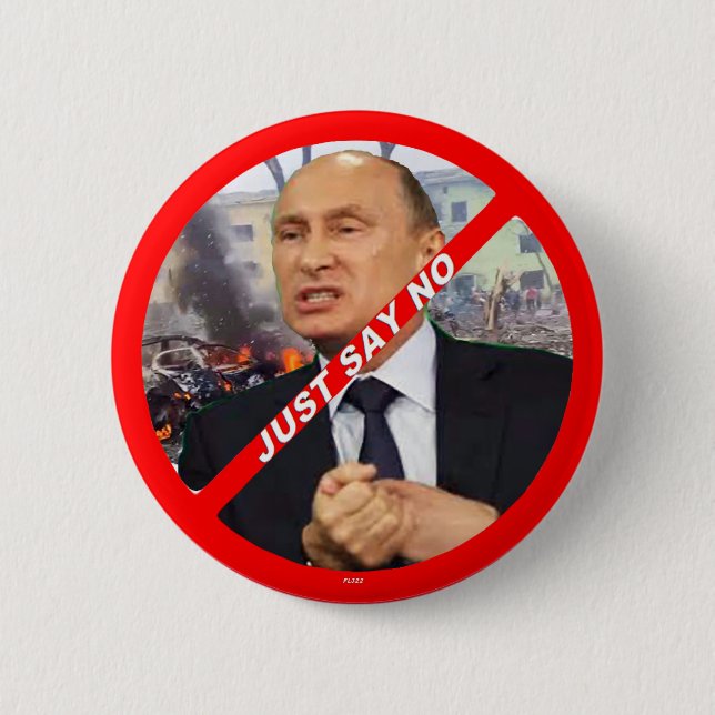 Just Say No Vlad Button (Front)