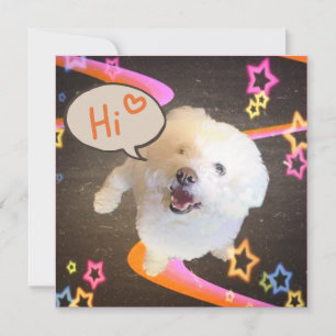 Just Saying "Hi" Invitation