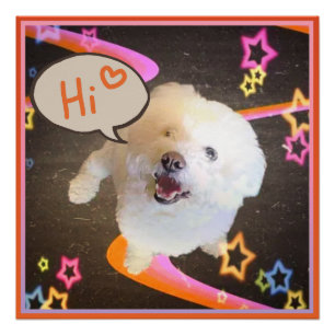 Just Saying "Hi"  Poster