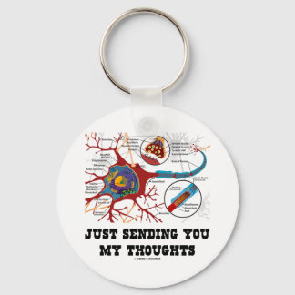 Just Sending You My Thoughts (Neuron / Synapse) Keychain