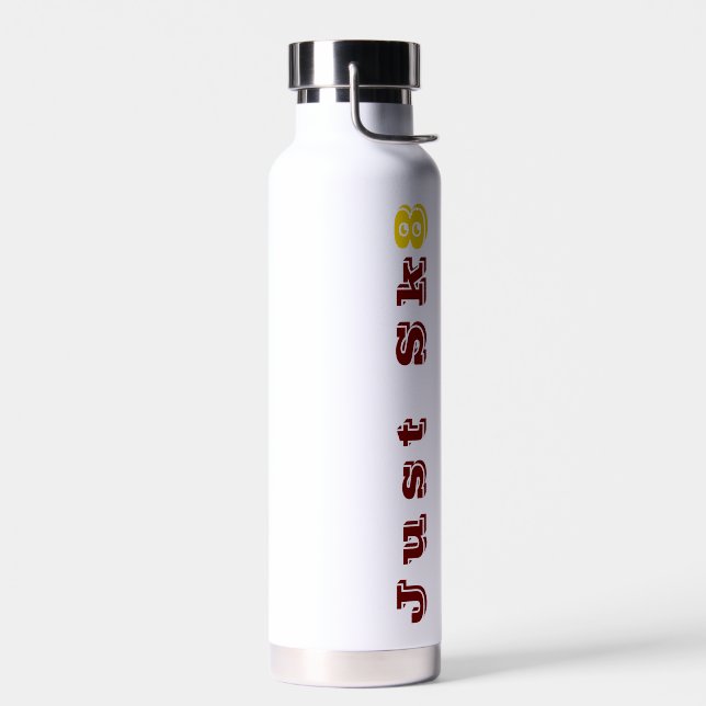 Just Sk8 Mug Water Bottle (Left)