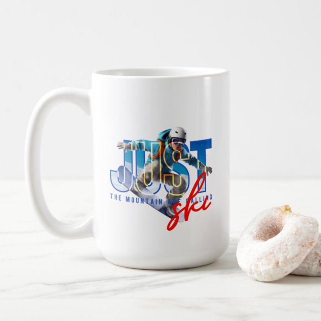 Just Ski | Classic Mug #15 (With Donut)