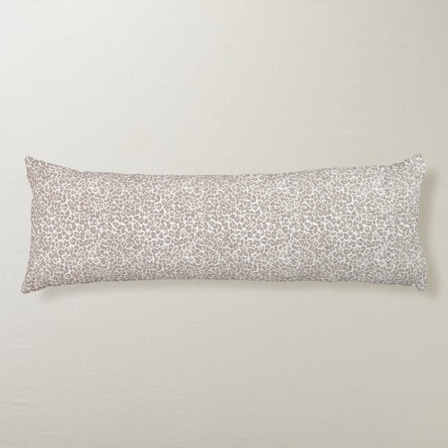 Just Snow Leopard Body Pillow (Front)