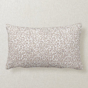 Just Snow Leopard Lumbar Pillow