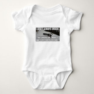 Just Snowmobiles Merch Baby Bodysuit