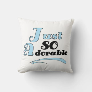 Just So Adorable Throw Pillow