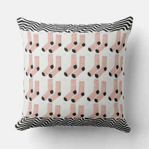 Just Socks  Throw Pillow