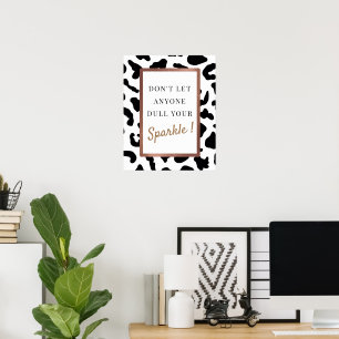 Just Sparkle   Modern Motivational Poster