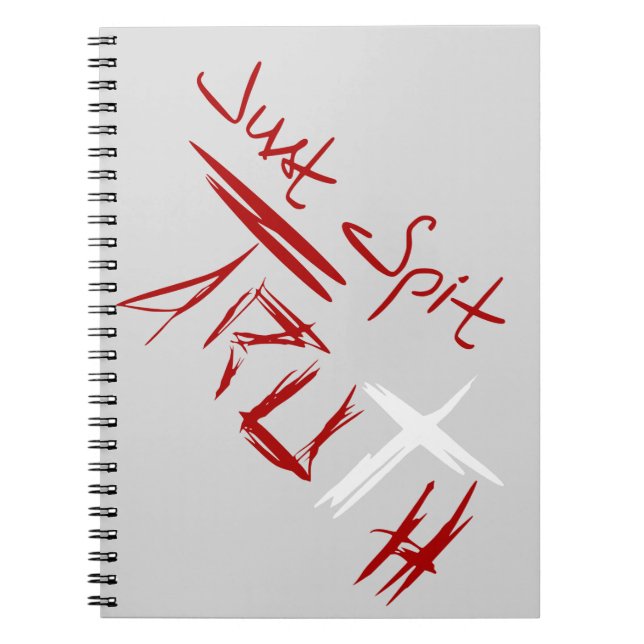 Just Spit Truth Notebook (Front)