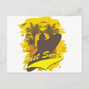 Just Surf Postcard