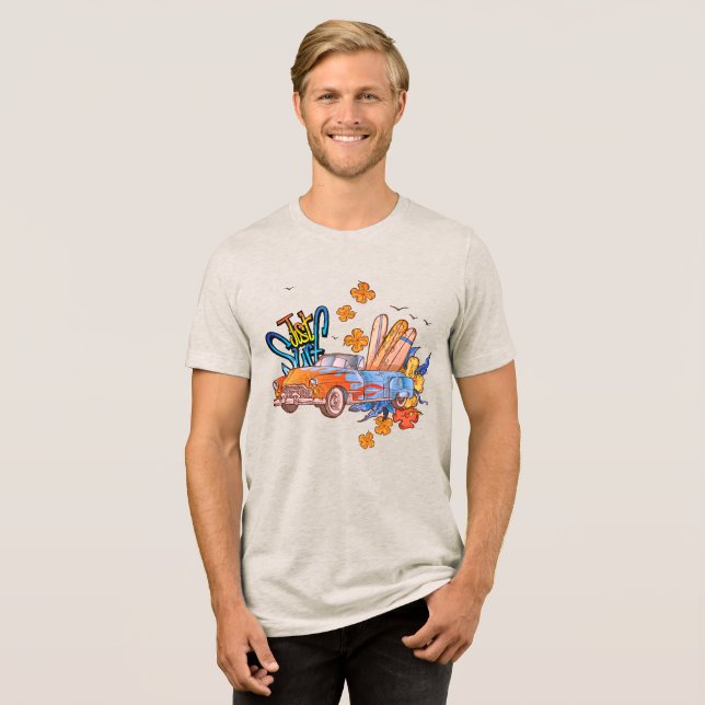 Just Surf T-shirts Casual  (Recto plein)