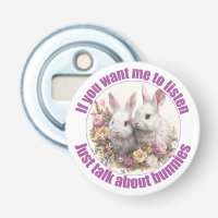 Just Talk About Rabbits Fun Bunny