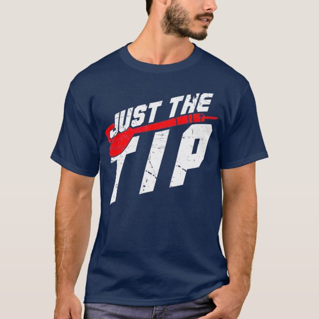 Just The Tip For A Darts Player Club T-Shirt (Front)