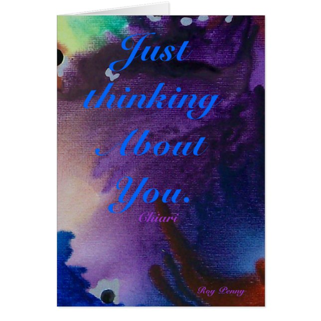 Just thinking About You. , Chiari (Front)