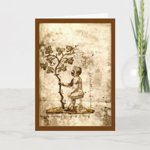 Just Thinking Of You! Medieval Greeting Card