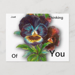 Just thinking of you postcard