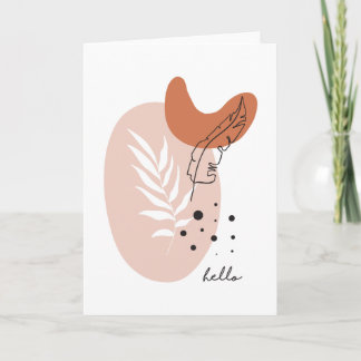 Just to Say Hello Greeting Card