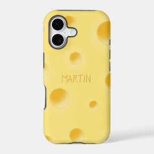 Just Too Cheesy! Swiss Cheese Personalized Cute
