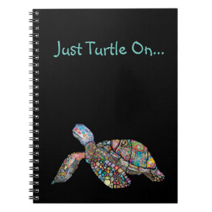 Just Turtle On Spiral Notebook