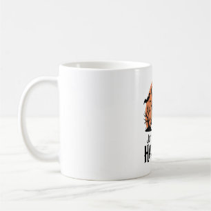 Just Waiting for Halloween Dog Coffee Mug