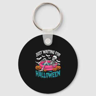 Just Waiting For Halloween Png Keychain