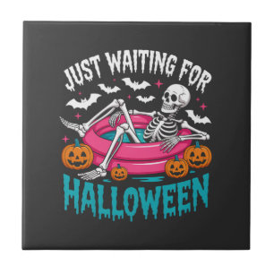 Just Waiting For Halloween Png Tile