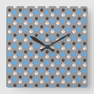 Just Watching My Cats Square Wall Clock