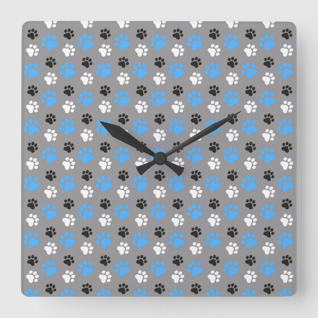 Just Watching My Cats Square Wall Clock (Front)