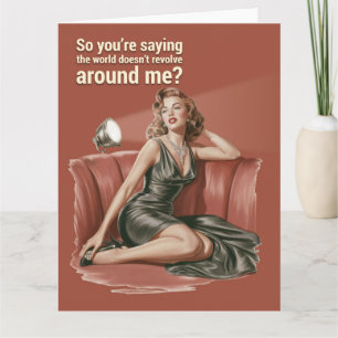 Just What Are You Saying Card