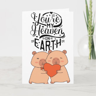 Just you and me together, Valentine's Card