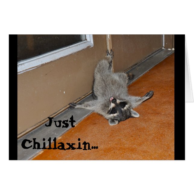 JustChillaxin......What about you??? (Front Horizontal)