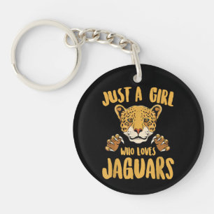 Juste a Girl Who Loves Jaguars Funny Jaguar Women 
