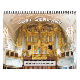 Juste Allemagne - calendrier d'orgue à tuyaux