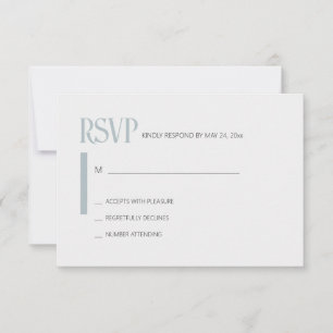 Juste Amour Bleu RSVP