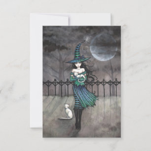 Juste avant minuit Carte postale Halloween