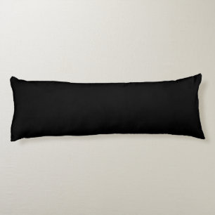 Juste code hexadécimal noir 000000 lumbar coussin