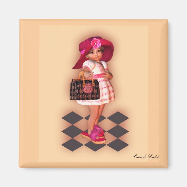 Juste Comme Mommy Magnet (Devant)