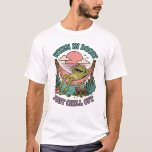 Juste Détendez-vous T-Shirt Grenouille Grenouill