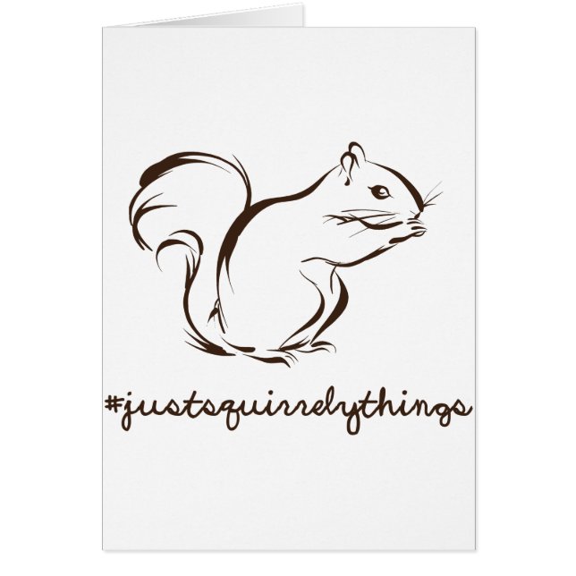 Juste écureuil de choses de Squirrely (Devant)