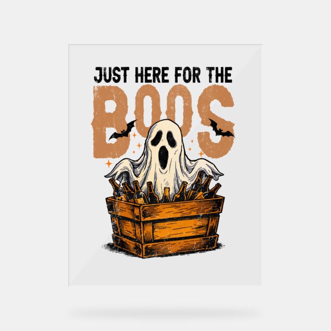 Juste ici pour l'Halloween Boos (Recto)
