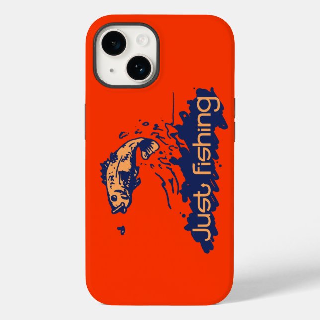 Juste la pêche signifie orange rouge coque iphone (Verso)