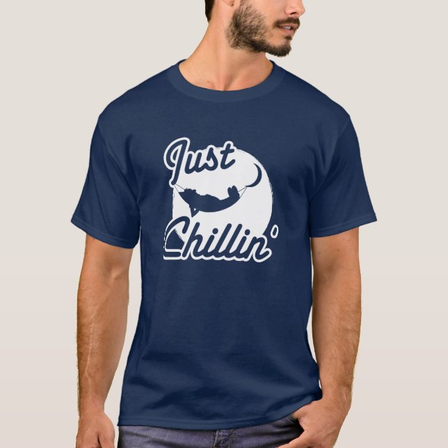 Juste le T-shirt des hommes de Chillin (Devant)