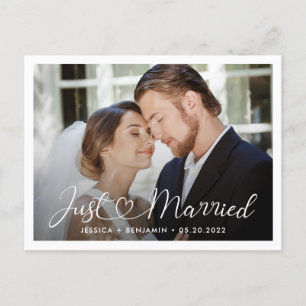 Juste marié  Faire-part Mariage