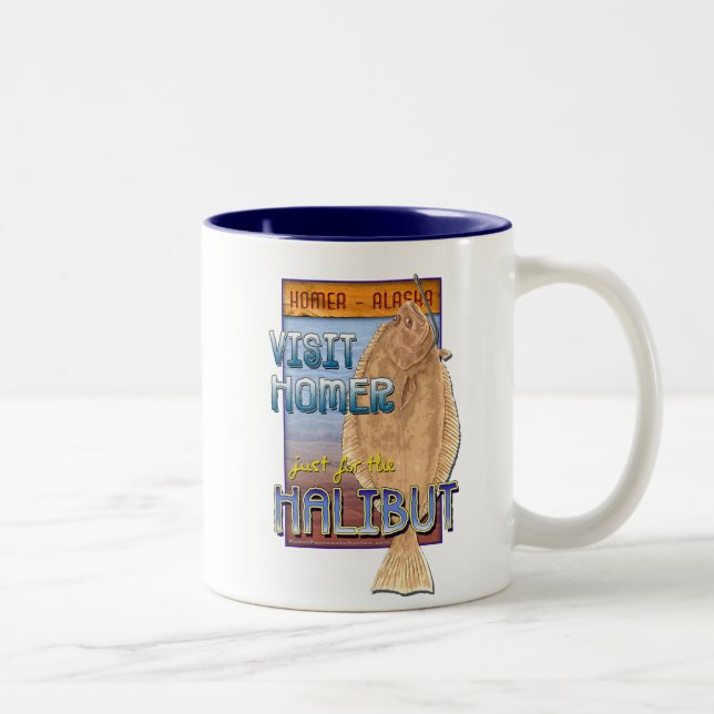 Juste pour la tasse de flétan (Droit)