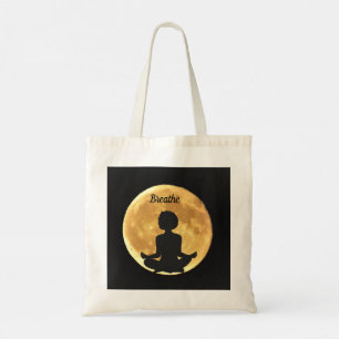Juste Respire la Lune Yoga Lotus Position Sac four