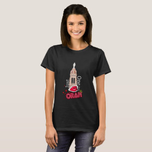 Juste un baiser d'Oran, T-shirt femme noir