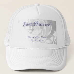 Juste un Casquette marié
