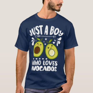 Juste un garçon qui aime Avocados Classic TShirt