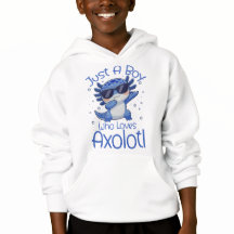 Juste un garçon qui aime les axolotls